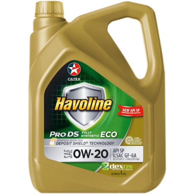 CALTEX HAVOLINE SAE 0W-16 Full Synthetic Engine Oil 4L image