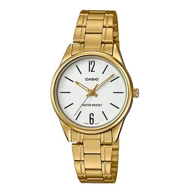 CASIO Gold Plated Case SS Band Women's Watch image
