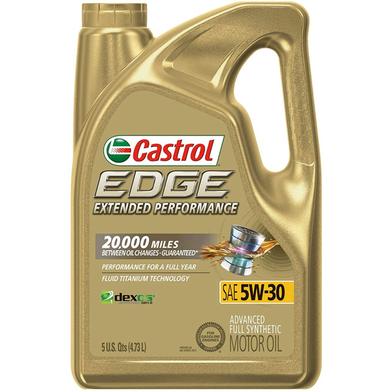 CASTROL Edge Extended Performance 5W-30 Full Synthetic Motor Oil 5Quart image