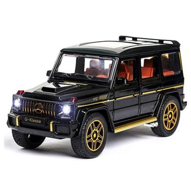 CHE ZHI 1:24 Mercedes Benz AMG G63 G-Klessa Diecasts Alloy Car Luxurious Simulation Toy Vehicles Metal Car 6 Doors Open Model Car Sound Light Toys For Gift image