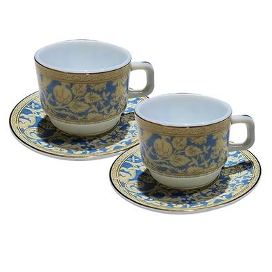 CHINBULL W4E4/607 Cup And Saucer (2 Plus 2)=4 Pcs Set image
