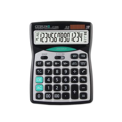 Citiplus Check And Correct Series Electronic Calculator Black image