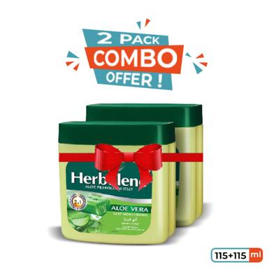 COMBO Herbolene Aloe Petroleum Jelly 115 Plus115ml image