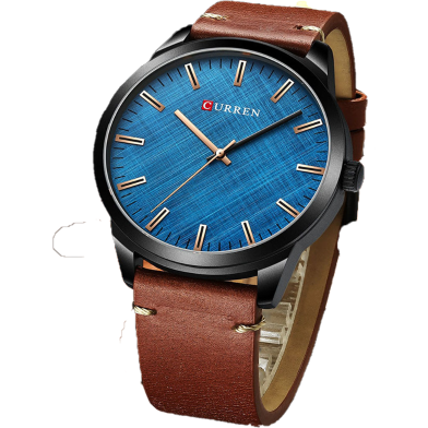 CURREN 8386 Man Watches 2024 Fashion Business Quartz Wristwatch with Leather Classic Casual Male Clock Reloj Hombre image