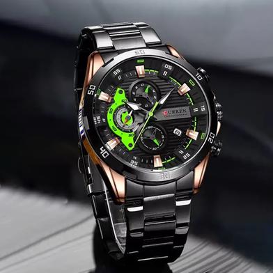 CURREN Stainless Steel Chronograph Wristwatch For Male image