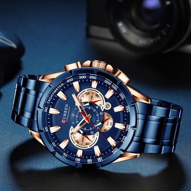 CURREN Mens Fashion Watch Quartz image