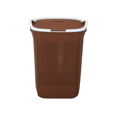 Caino Laundry Basket Oval Eagle Brown image