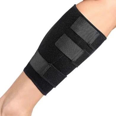 Calf Brace Adjustable Shin Splint Support Sleeve Leg Compression Wrap for Pulled Calf Muscle Pain Strain Injury, Swelling, Fits Men and Women image