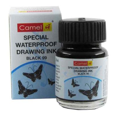 Camel Drawing Ink Special Waterproof, Black image