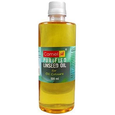 Camel Linseed Oil (for Oil Painting) (500ml) image