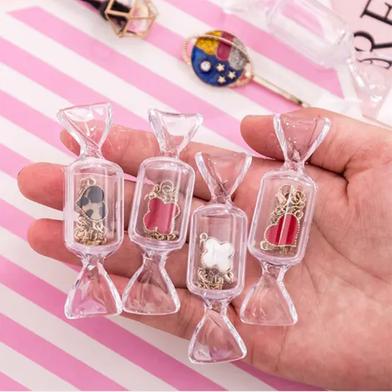 Candy Shape Transparent Jewelry Storage Box image