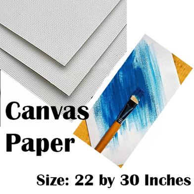 Canvas Paper 3Pcs for Acrylic Water and oil Painting 22 by 30 Inches ...