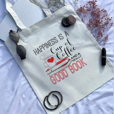 Canvas Tote Bag With Zipper For Man And Women image