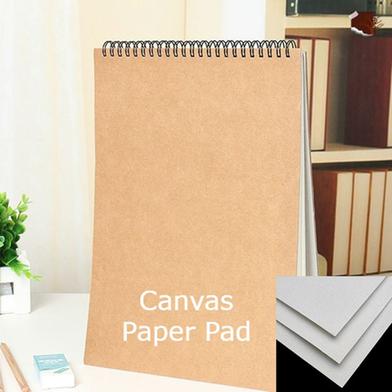 Canvas pad for acrylic water and oil color- A3 image