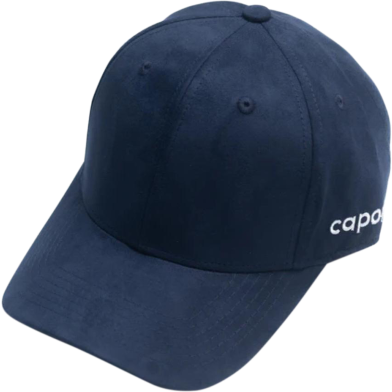 CapOn NAVY BLUE Suede Cap image