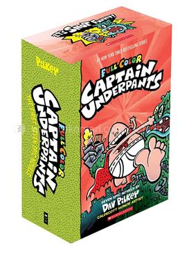 Captain Underpants Full Color Edition Box of 7 Books image