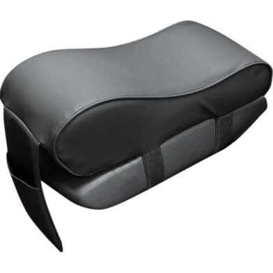 Car Seat Cover Soft Leather Auto Center Armrest Console Box Armrest Seat Protective Pad image
