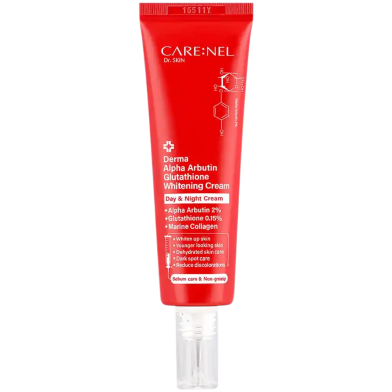 Carenel Derma Alpha Arbutin Glutathione Whitening Cream 45ml image