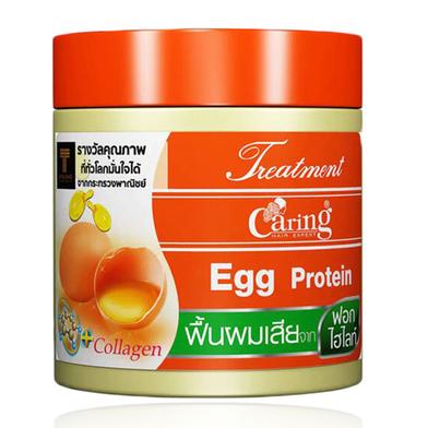 Caring Egg Protein Hair Treatment Jar 500 ML - Thailand image
