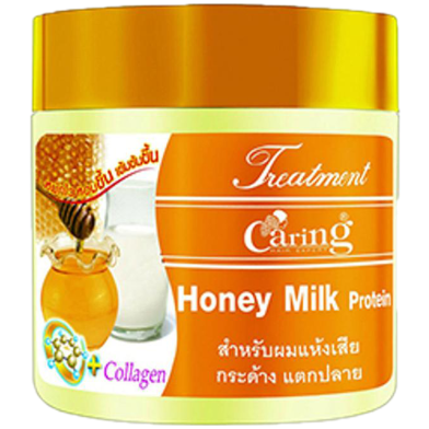 Caring Honey Milk Protein Hair Treatment Jar 250 ml image