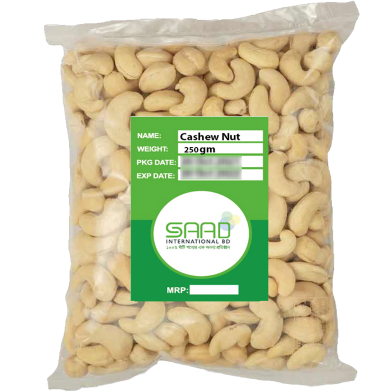 Saad Cashew Nut (Kaju Badam) - 250gm image