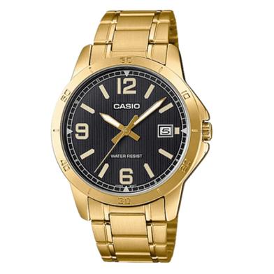 Casio Analog Gold Stainless Steel Strap Watch For Men image