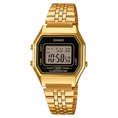 Casio Classic Digital Golden Ladies Chain Watch image