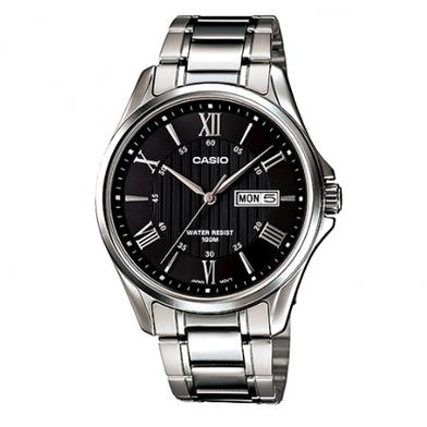 Casio Day-Date Analog Wrist Watch For Men MTP 1384D-1AVDF image