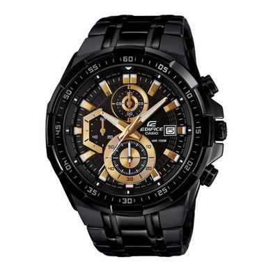 Casio Edifice Black Gold Ion Plated Mens Watches - Efr-539Bk-1A : Casio  Watch | Rokomari.Com