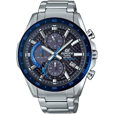 Casio Edifice Silver Stainless Steel Strap Men Watch image