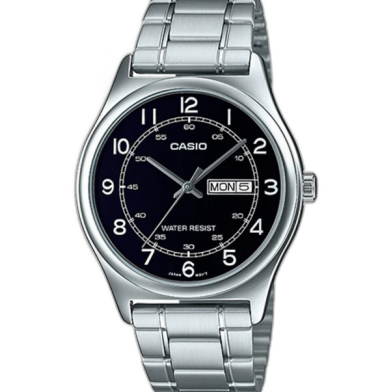 Casio Enticer Day Date Silver Chain Watch image