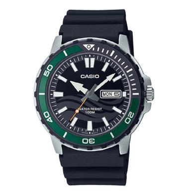 Casio MTD-125-1AVDF Black Dial Men's Watch image