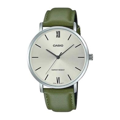 Casio Minimalistic Silver Dial Watch for Men image