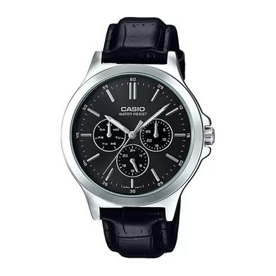 Casio Multifunctional Leather Watch For Men image