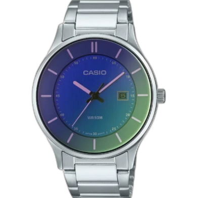 Casio Quartz Stainless Steel Men's Watch image