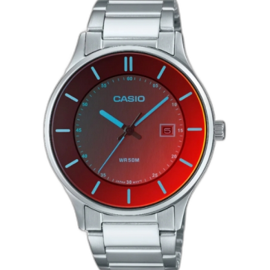 Casio Quartz Stainless Steel Men's Watch image