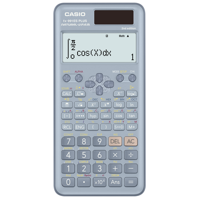Casio Scientific Calculator (2nd edition) Blue image