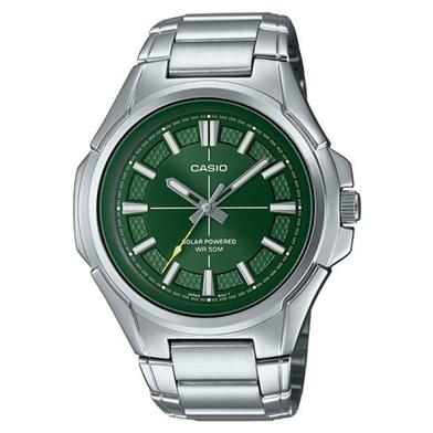 Casio Solar Powered Stainless Steel Men's Watch image