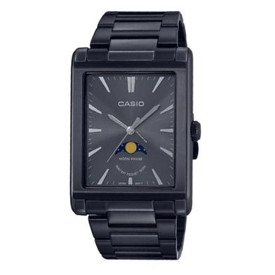 Casio Sun And Moon Black Analog Quartz Watch image