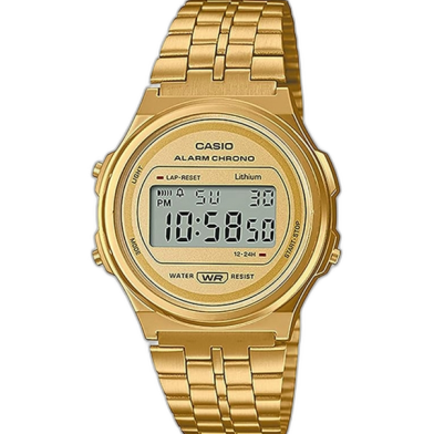 Casio Vintage Gold-tone Digital Dial Men image