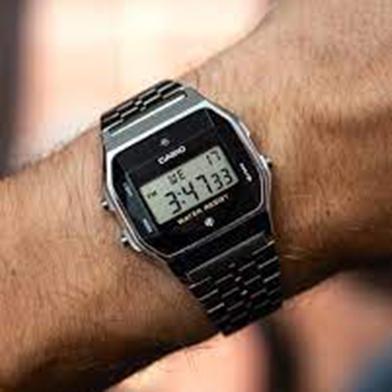 Casio vintage diamond watch clearance