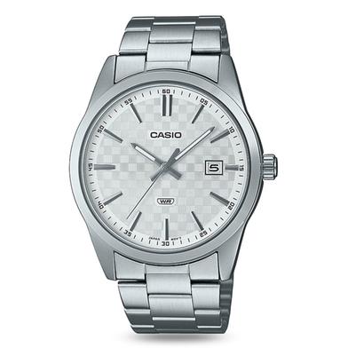 Casio White Stainless-Steel Men Watch image