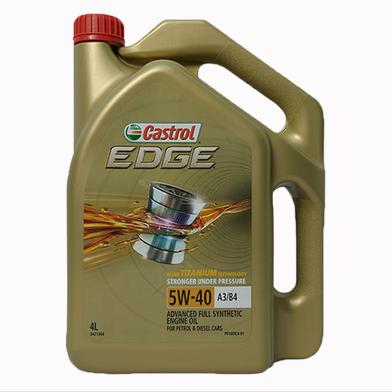 Castrol Edge 5W-40 Full Synthetic Engine Oil 4L image