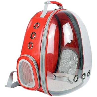 Cat Carrier Backpack Transparent Space Pet Capsule Bag-Regular Design Waterproof Carrier Bag for Hiking Outdoor image