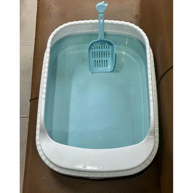 Cat Litter Box Large Blue image