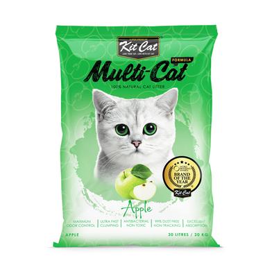 Cat Litter Kit Cat Multi-Cat Apple 30L image