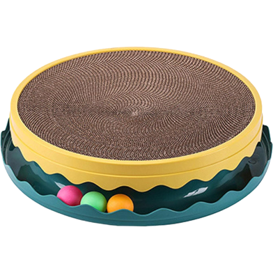 Cat Scratcher Cardboard Ball Activity Round 44 cm (Any Color) image