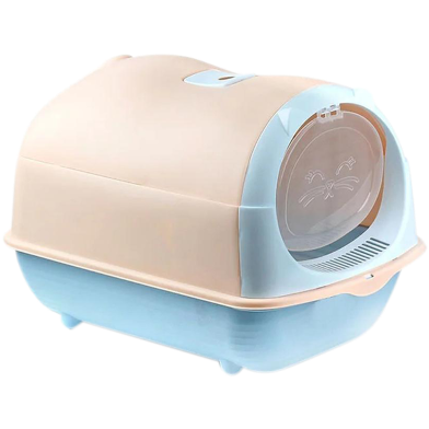 Cat Shaped Cat Litter Box Medium Small image
