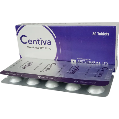 Centiva 100 mg Tablet 10's Strip image
