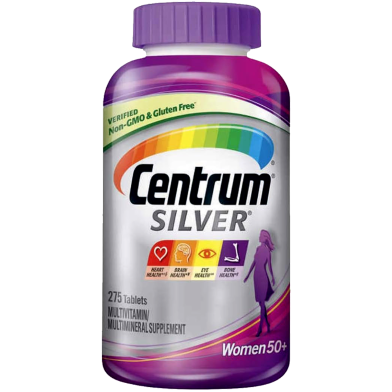 Centrum Silver Multivitamins For Women (Women 50 plus ) - 275 Tablets image